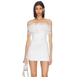 Retrofete Torin Dress in White